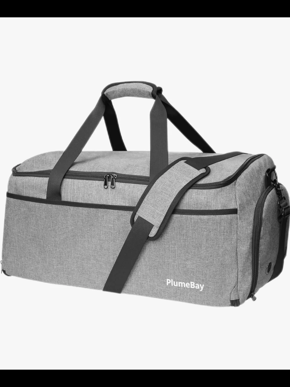 Convertible Carry on Grey Garment Bag